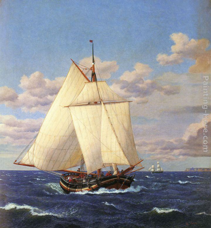 Christoffer Wilhelm Eckersberg Canvas Paintings